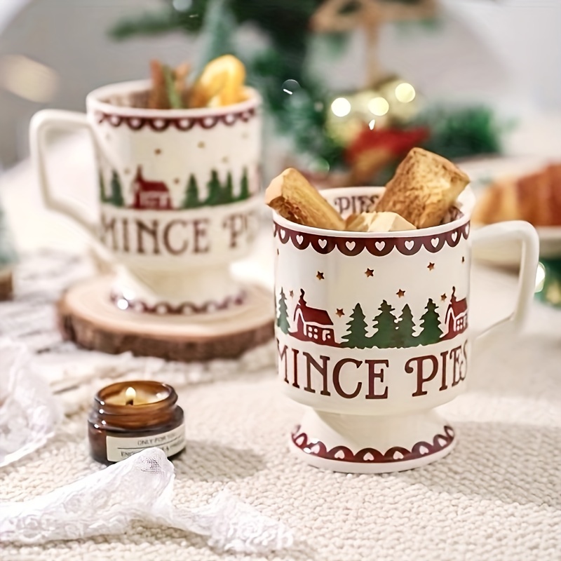 Creative Mug Christmas Theme Cup Trendy Cute Water Cup - Temu