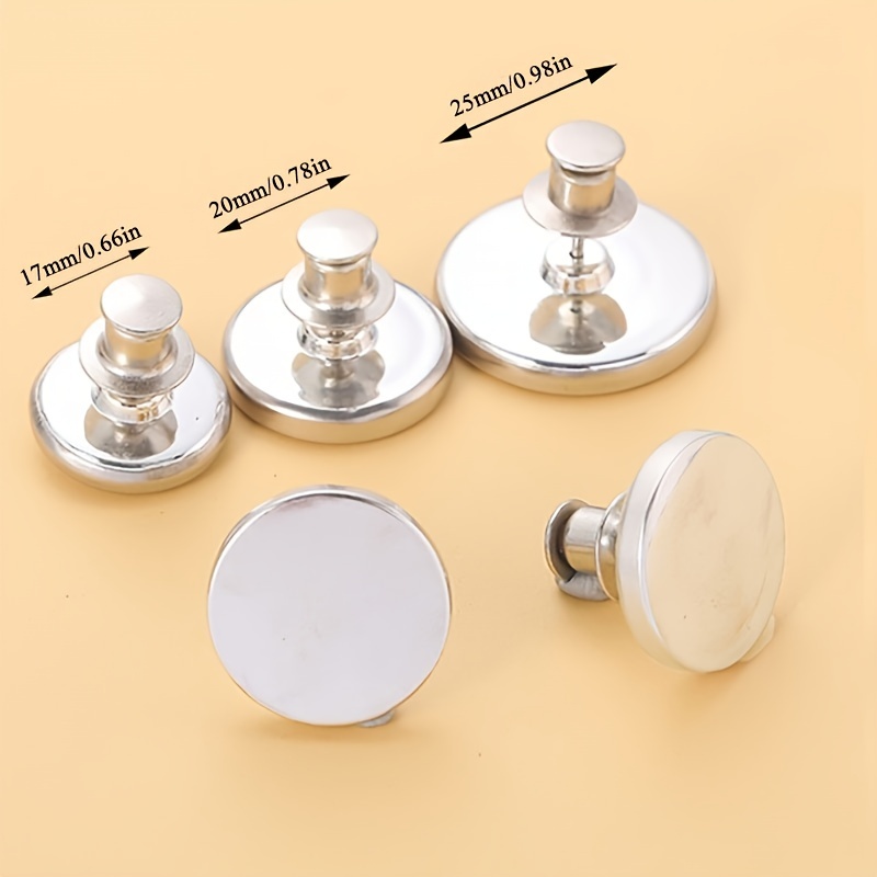 Curtain Magnets Closure Curtain Accessories Curtain Magnetic Holdback  Button Free Punching Magnet Buckle,Keep Curtain Liners Closed&Tight To Side  Walls