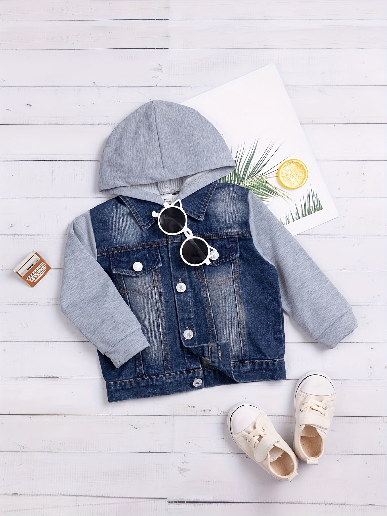 Newborn baby store boy jean jacket