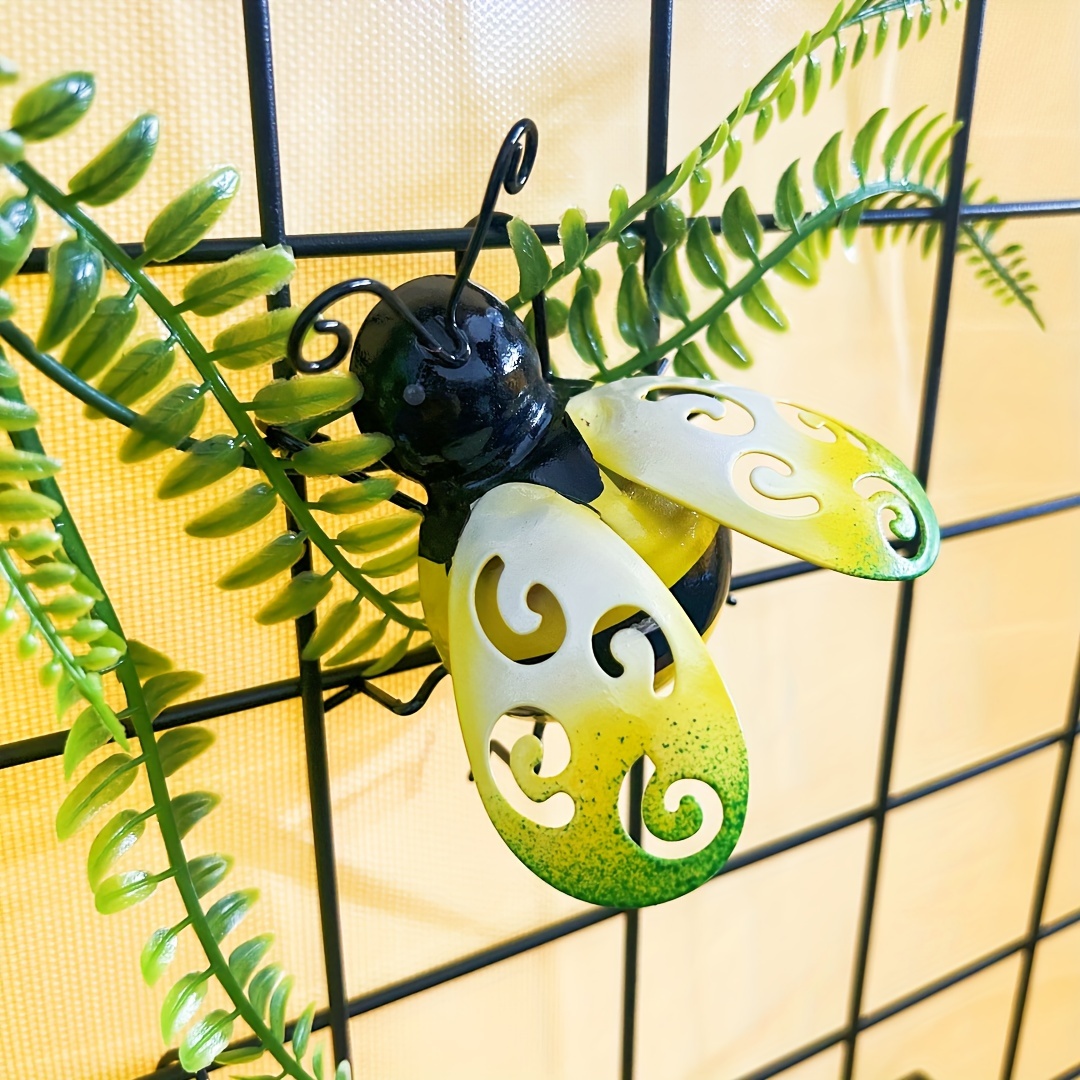 Metal Crafts Creative Bumble Bee Bumble Bee Metal Sculpture - Temu
