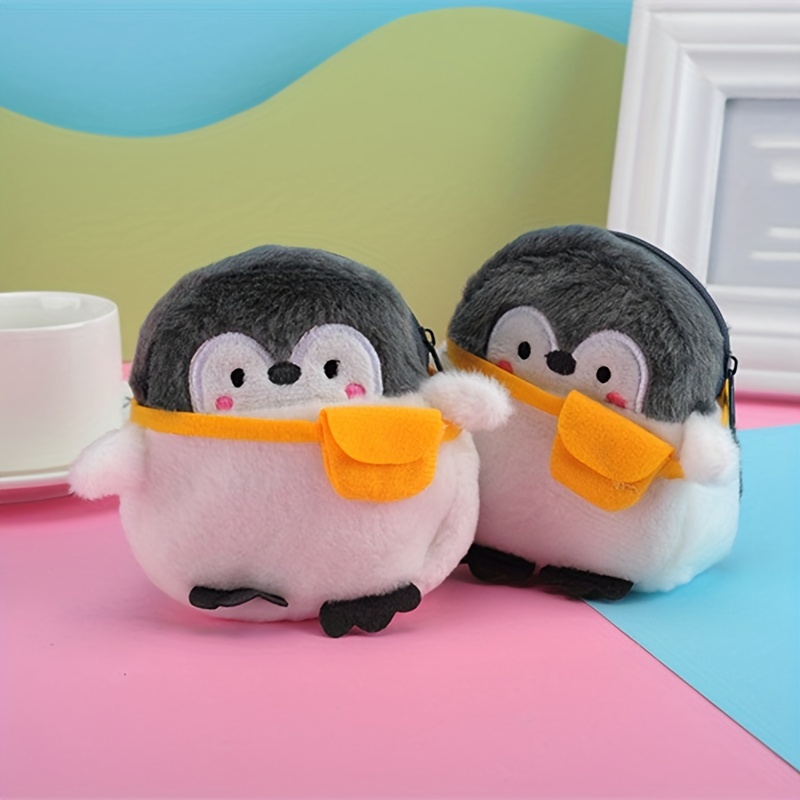 Ragazze Casual Simpatico Cartone Animato Peluche Pinguino Portamonete Borsa  Portafoglio Portatile Regalo Di Festa - Moda Bambini - Temu Italy