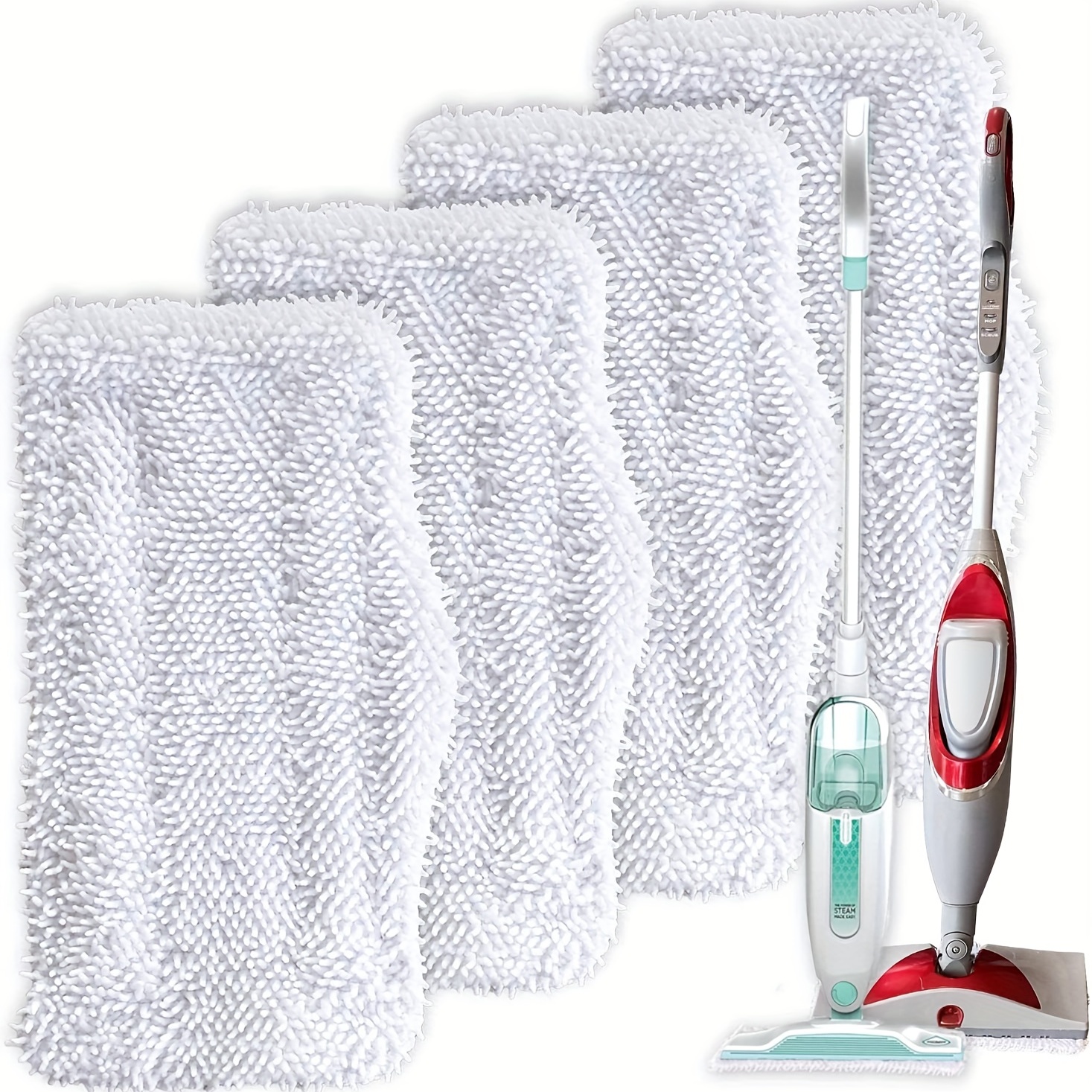 Steam Mop Pads Replacement Washable Pads Replacement - Temu