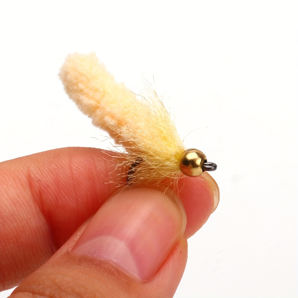 Fly Fishing Flies Brass Bead Mop Fly Fishing Lures Trout - Temu United  Kingdom