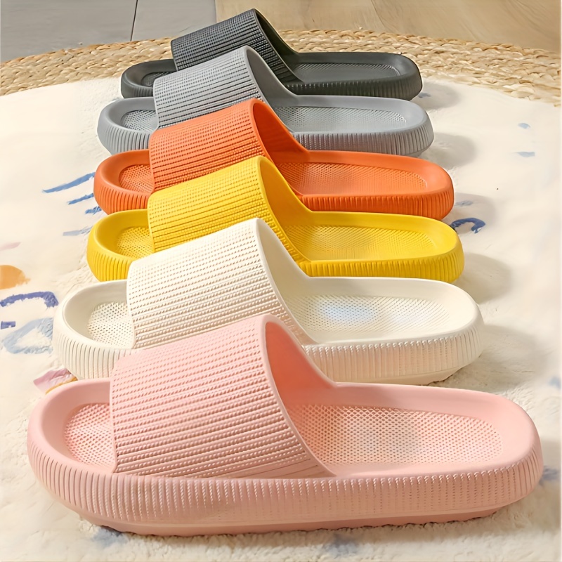 

Thick-soled Women's Sandalsthe New Couple Slippers Are Suitable For Indoor Home Eva Material
