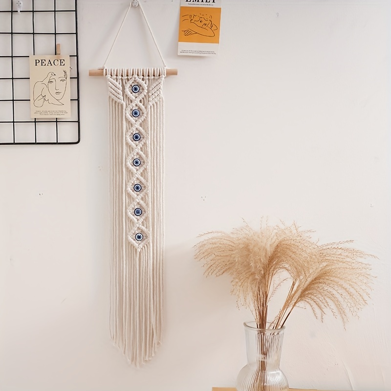 DIY Macrame with Yarn Wall Art  Yarn wall art, Wall hanging diy, Macrame  wall hanging diy