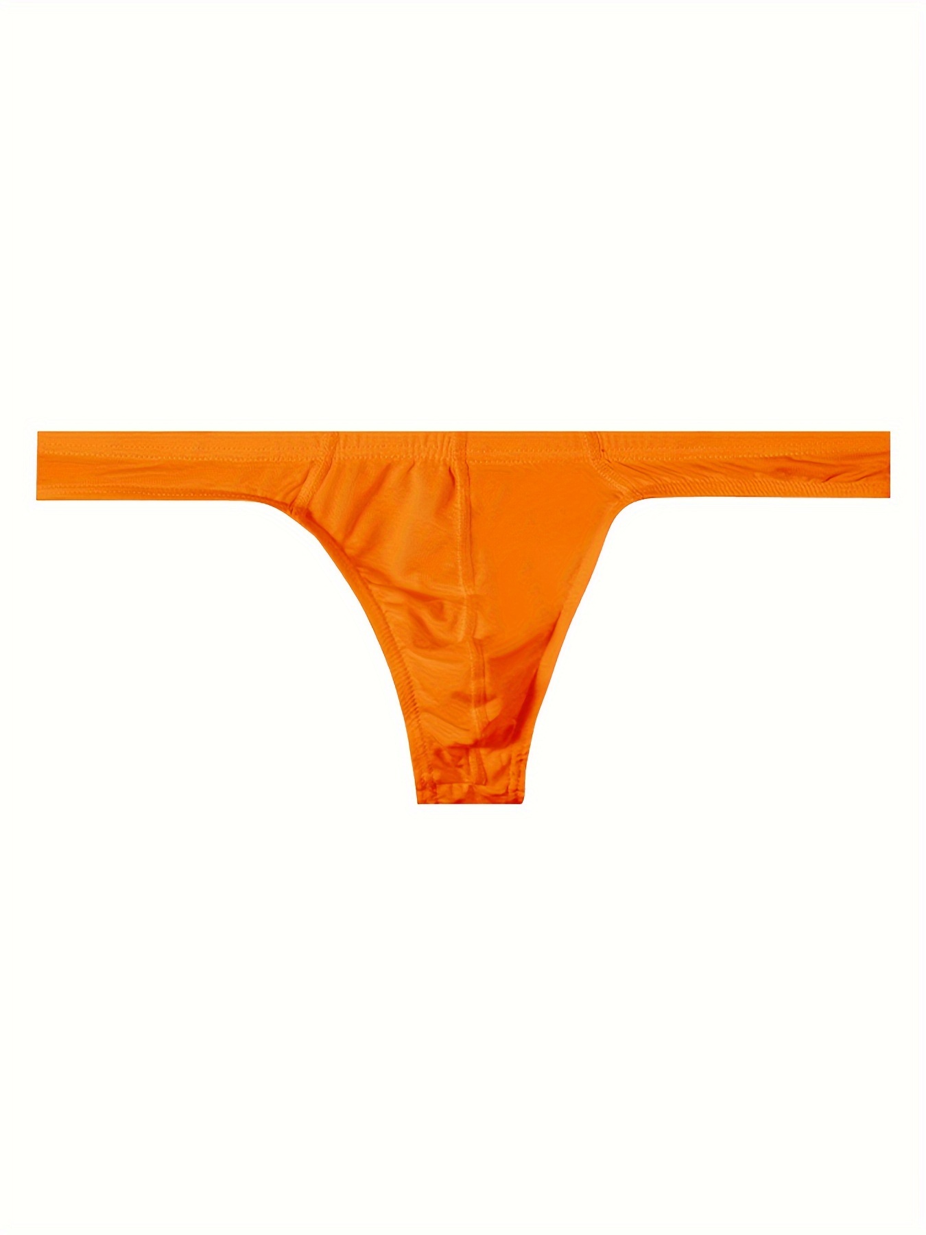 Men's Sexy T Back Thong Briefs Low-Waist Seamless Underwear Underpants  Panties