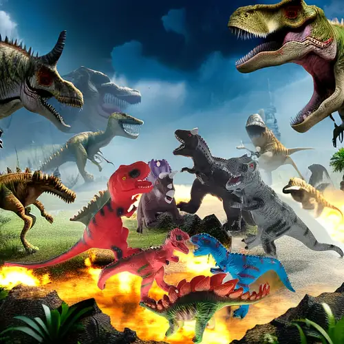 réaliste pvc tyrannosaurus rex tête simulation dinosaure main