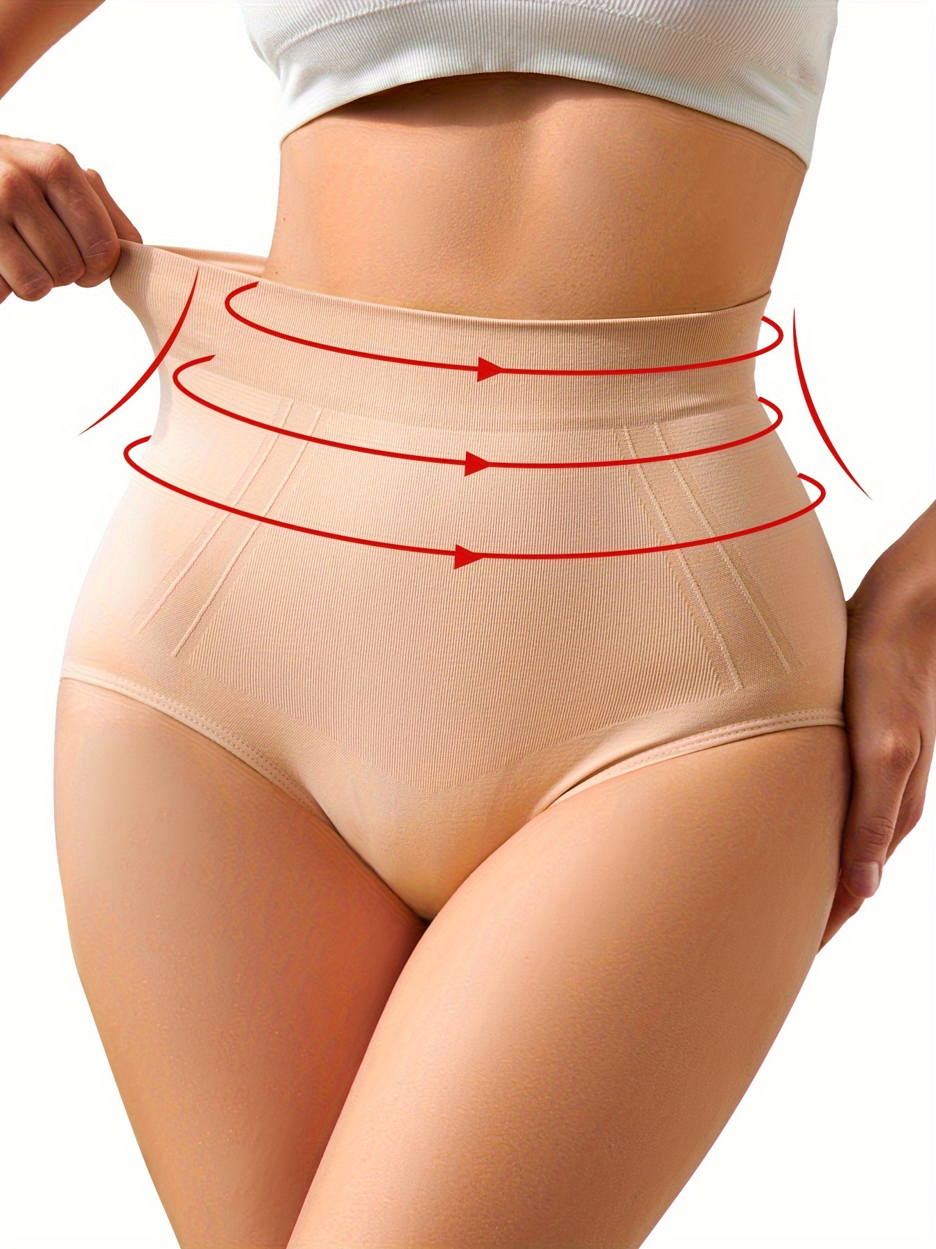 Seamless Shaping Control Panties Tummy Control High Waist - Temu