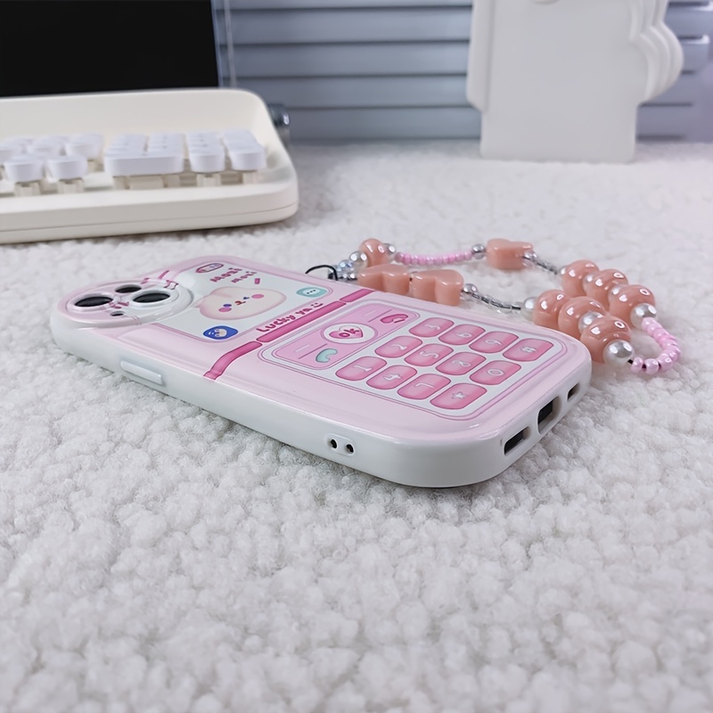 Premium Bb Machine With Bracelet Air Cushion Varnish Silicone Soft Phone  Case For All Iphone Models - Temu Germany