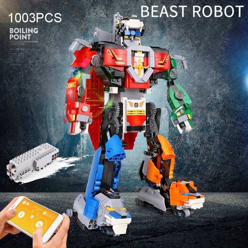 Robot Series Technical Electric Robot Toys The Rc Motorized - Temu