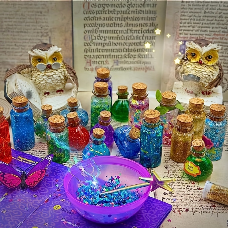 WEBEEDY Kit de Potions de Fées à Faire Soi-Même pour Enfants Kit de Potions  de Fées pour Enfants Faire 12 Potions de Fées Magiques Arts & Crafts Kit de  Fabrication de Potions(Papillon) 