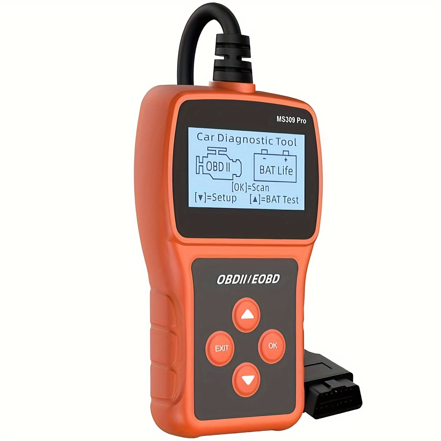 Scanner de Diagnostic automobile analyseur de prise de véhicule à essence  testeur de bougies d'allumage analyseur à double trou réparation  automatique outils professionnels - le noir