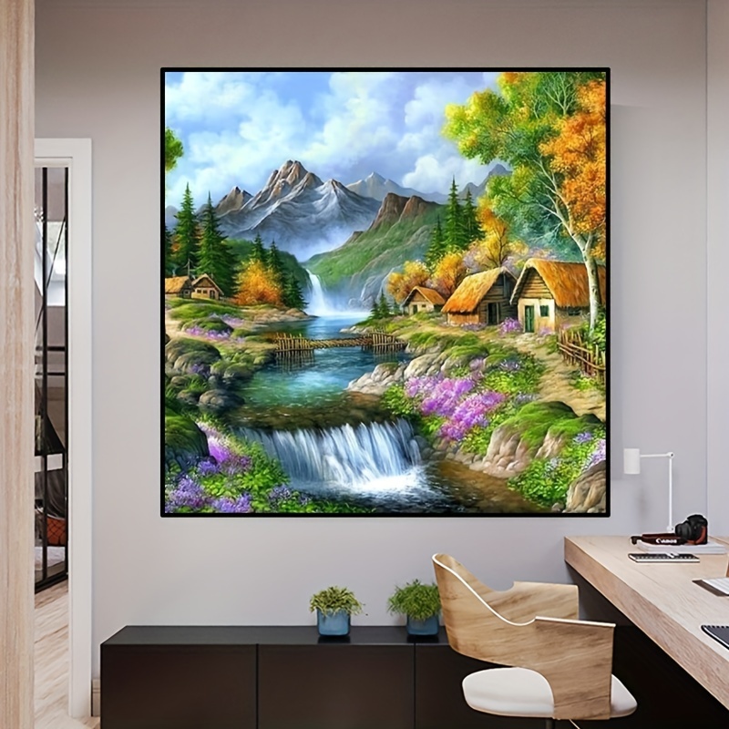 Scenery Diamond Painting New York City Landscape Diamond Art - Temu