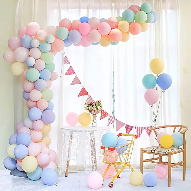 20pcs Pastel Balloons Macaron Candy Colored Latex Balloons Pastel