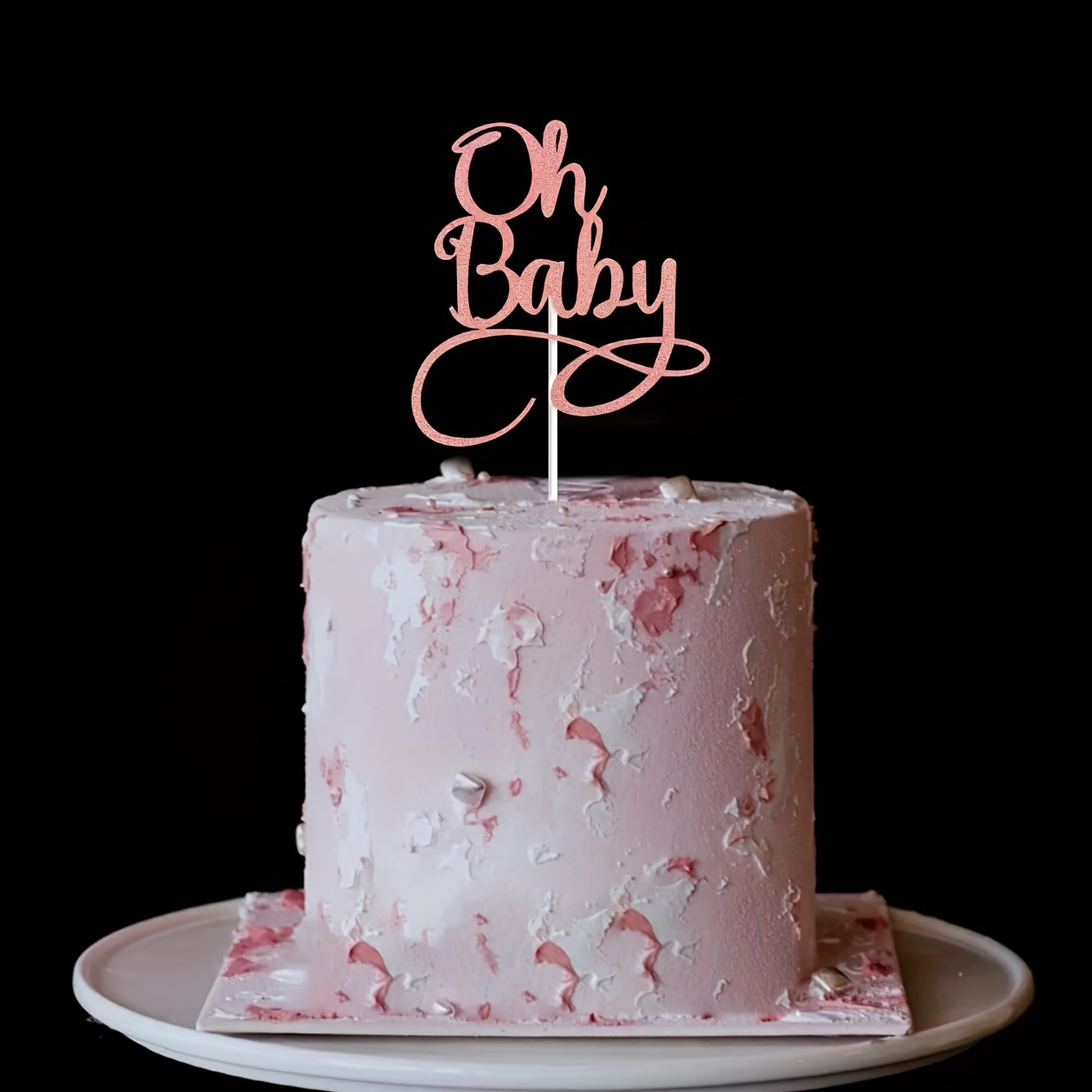 Golden Oh Baby Cake Topper Baby Party Cake Decoration Baby - Temu New  Zealand