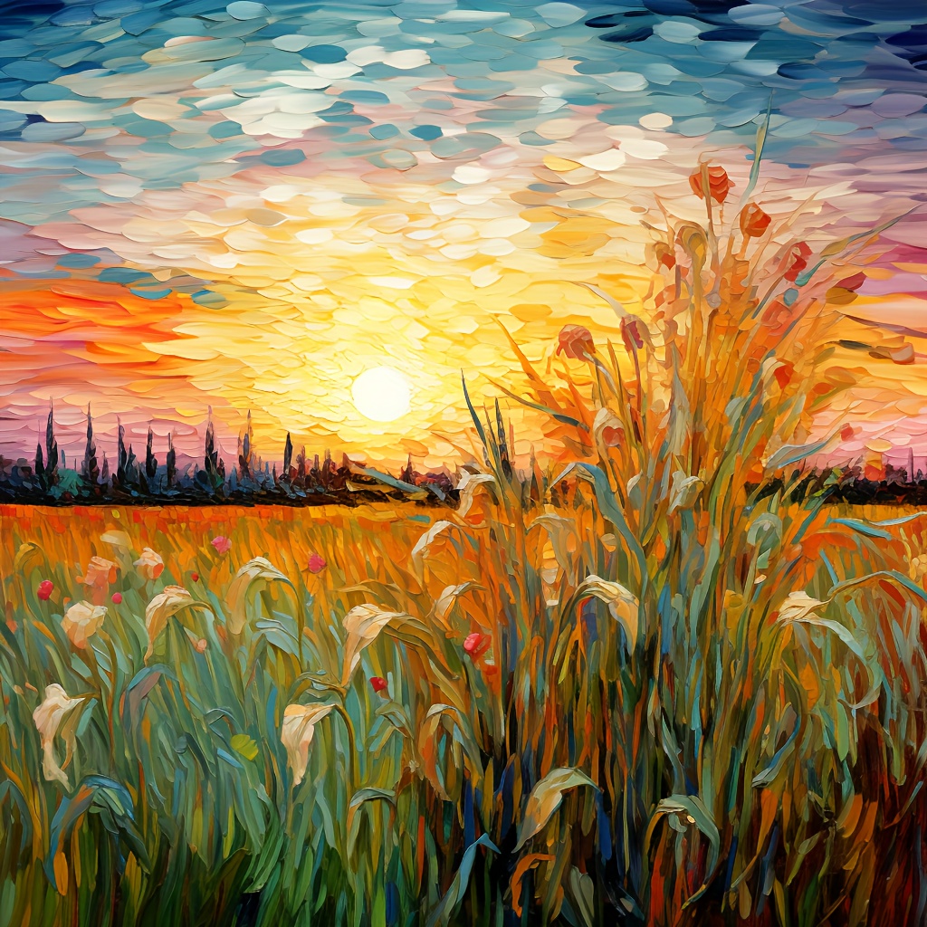 

1pc Large Size 40x40cm/15.7x15.7inch Without Frame Fields Diamond Art Painting Kit 5d Diamond Art Set Painting With Diamond Gems, Arts And Crafts For Home Wall Decor