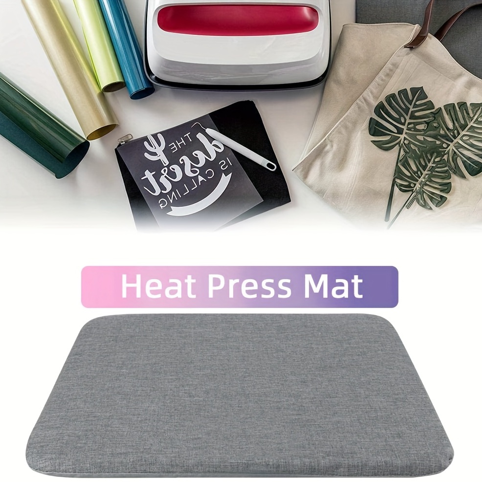  Cricut EasyPress Mat (16 x 20), Protective Resistant Mat for  Heat Press Machines, HTV and Iron On Projects, Heat Press Mat, Compatible  with EasyPress 2 Machine, Gray : Arts, Crafts 