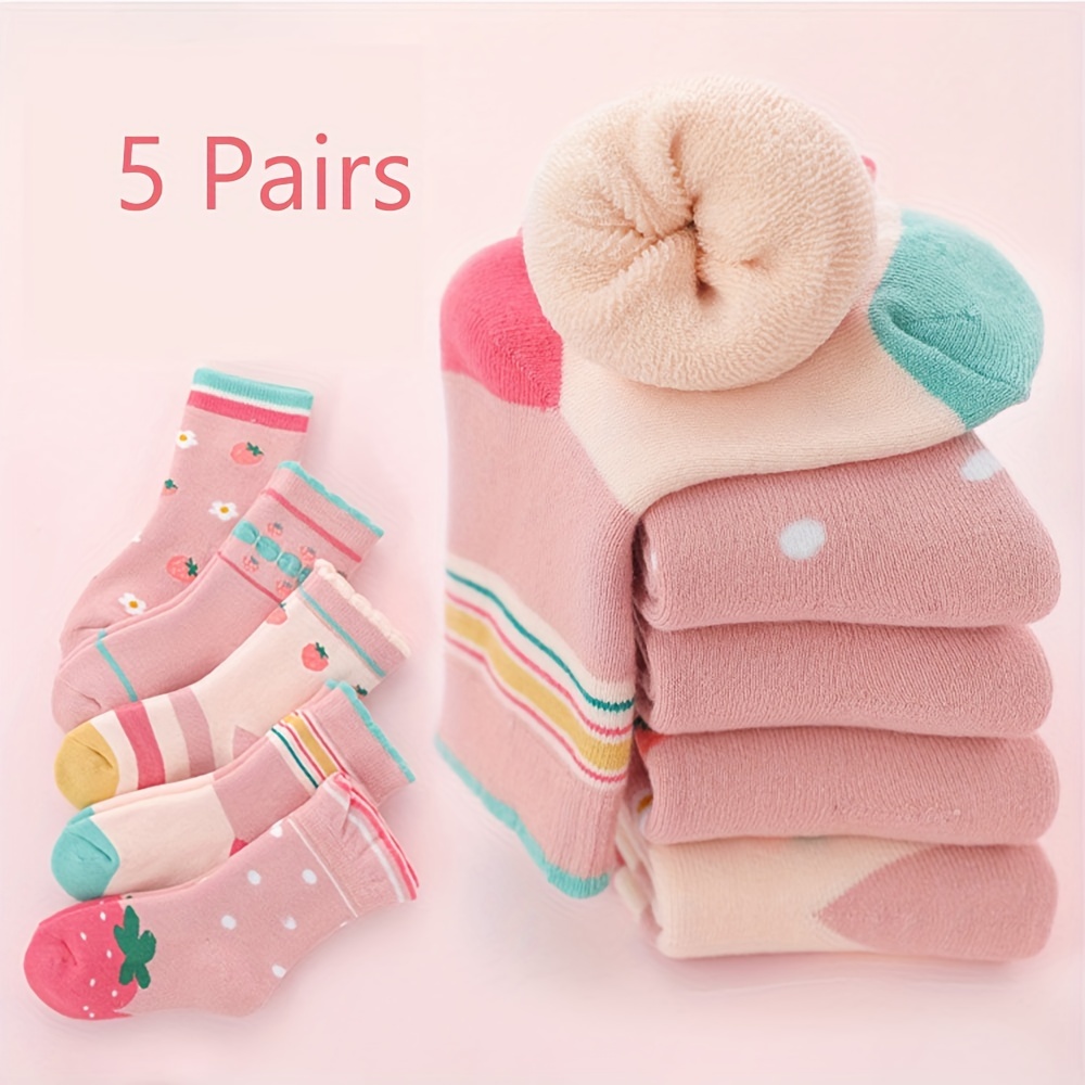  Calcetines térmicos de invierno para niñas grandes (paquete de  3), negro, púrpura, rosado (Pink/Purple/Black) : Ropa, Zapatos y Joyería
