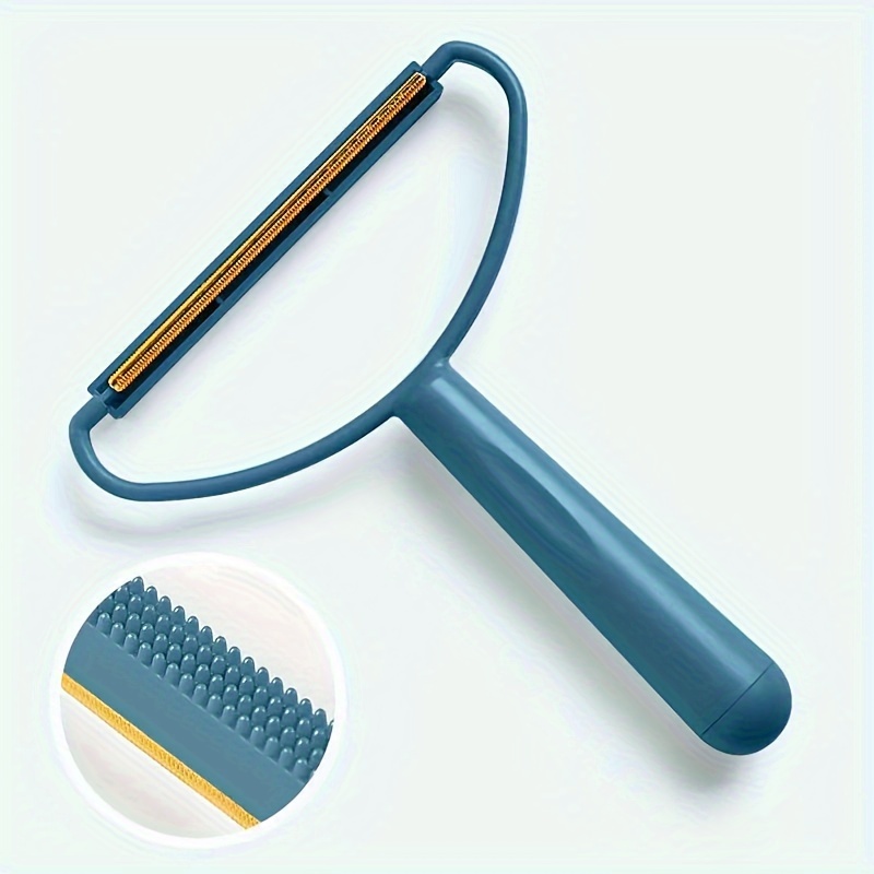 TEMU 1 removedor de pelusas portátil - Cepillo de limpieza de cara para tela, ropa, suéteres y abrigos - eficientemente los y las pelusas