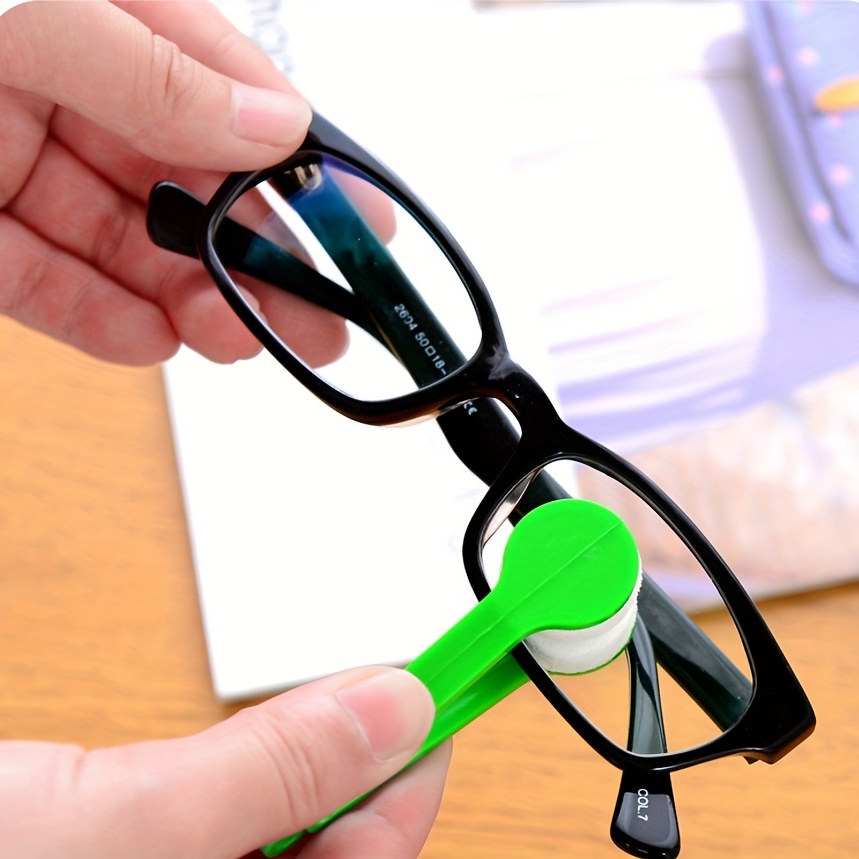Mini Microfiber Glasses Brush Soft Brush For Cleaning - Temu