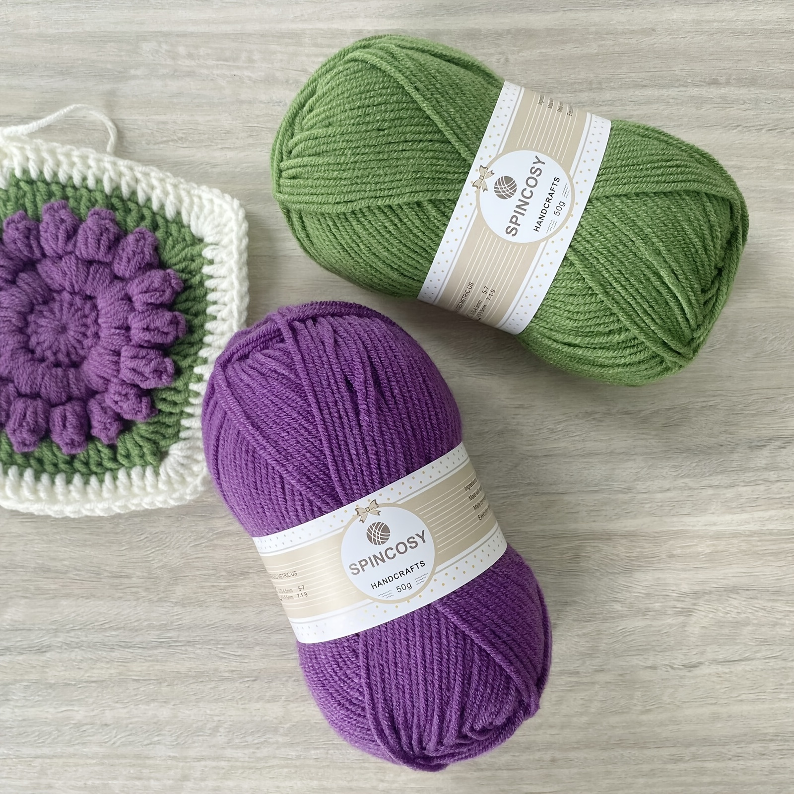 4 Pack of Purple Yarn for Crocheting and Knitting Malaysia