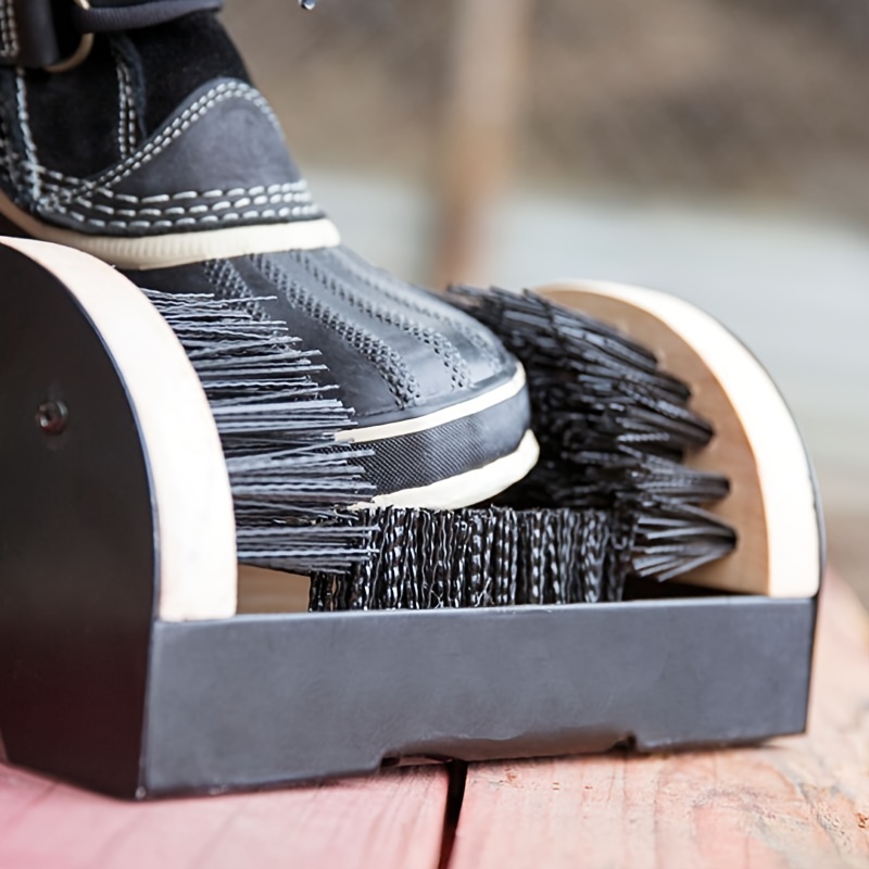 Brosse de nettoyage de bottes grattoir à chaussures monté - Temu France