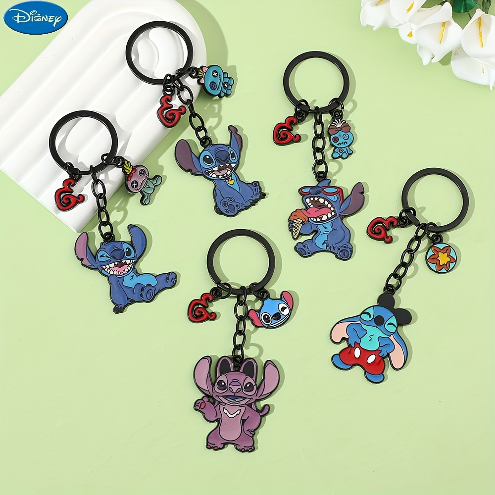 1pc Serie Stitch Portachiavi Carino Cartoon Lega - Temu Italy