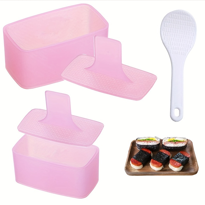 8 Pack Onigiri Mold, Sushi Maker Kit Non Stick Rice Ball Maker Press, BPA  Free Spam Musubi Molds with Multiple Shapes