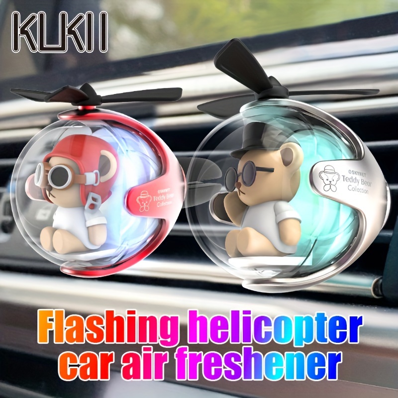 Bear Pilot Design Car Air Freshener Car Interior Accessories - Temu