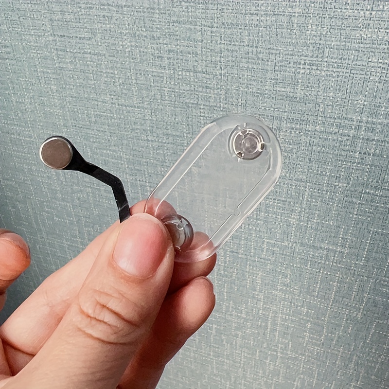 Magnetic Eyeglass Holder Clips Badge Hang Magnet Hook Portable Clothes  Buckle