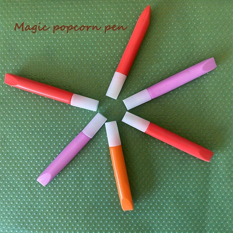 3d Magic Puffy Pens, Cotton Popcorn Pens