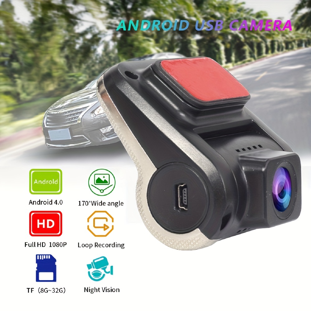 Hidden Car HD 1080p WiFi DVR Vehicle Camera Video Recorder