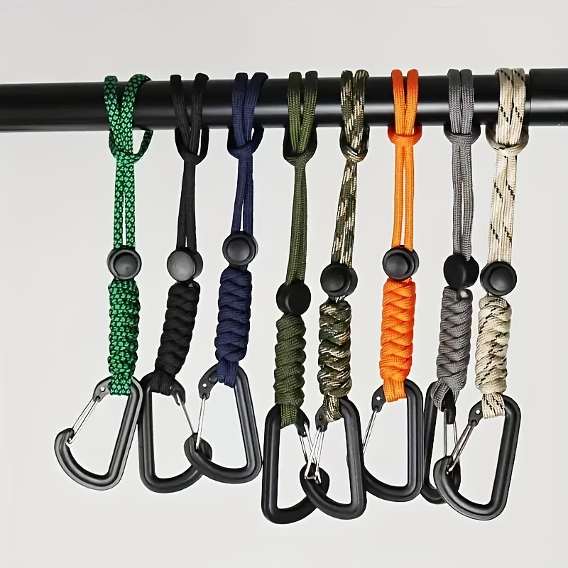 Outdoor Tactical Paracord Rope Buckle Anti loss Emergency - Temu