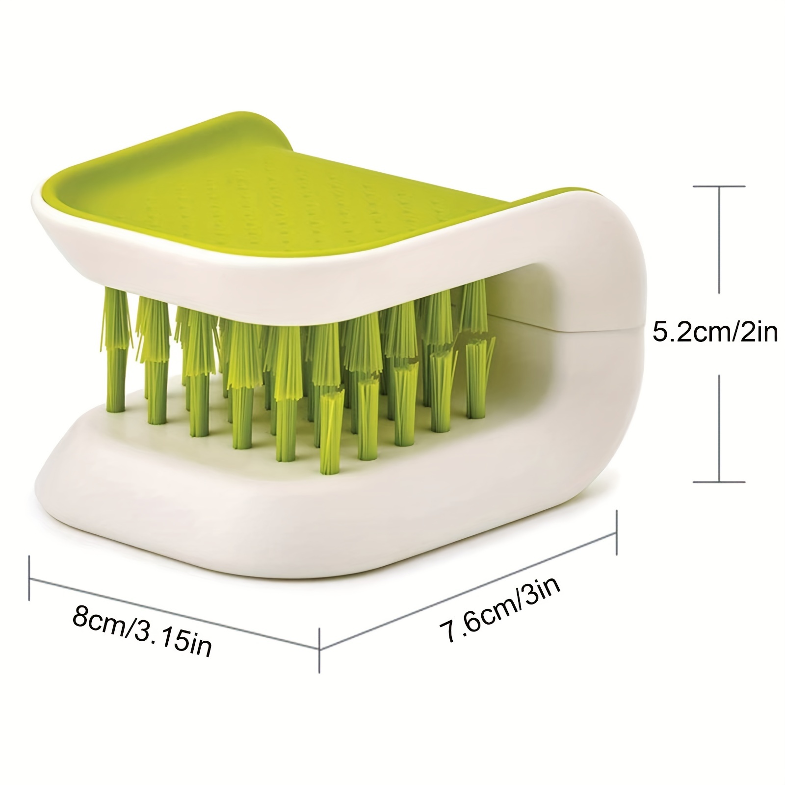 BladeBrush Knife & Cutlery Cleaning Brush - Green