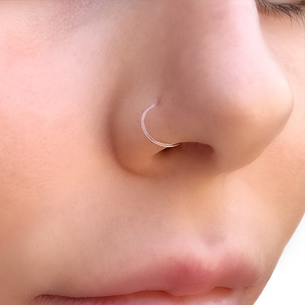 Transparent deals septum piercing