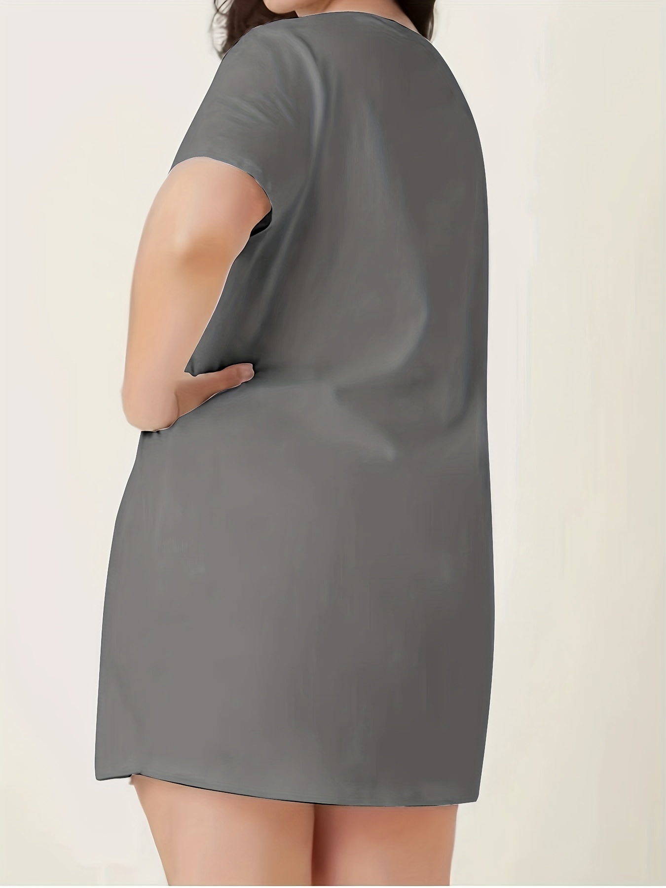 Butterfly & Letter Print Sleep Dress