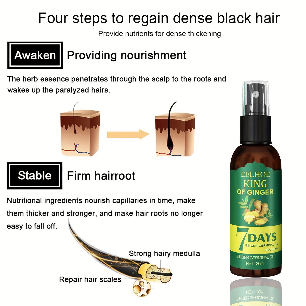 Hair Essential Oil Hair Serum For Thicker Longer Fuller Healthier Hair Pure Plant Extract Suitable For Women Men All Hair Types - Beauty & Personal Care - Temu Hair Essential Oil Hair Serum For Thicker Longer Fuller Healthier Hair Pure Plant Extract Suitable For Women Men All Hair Types - Beauty & Personal Care - Temu
