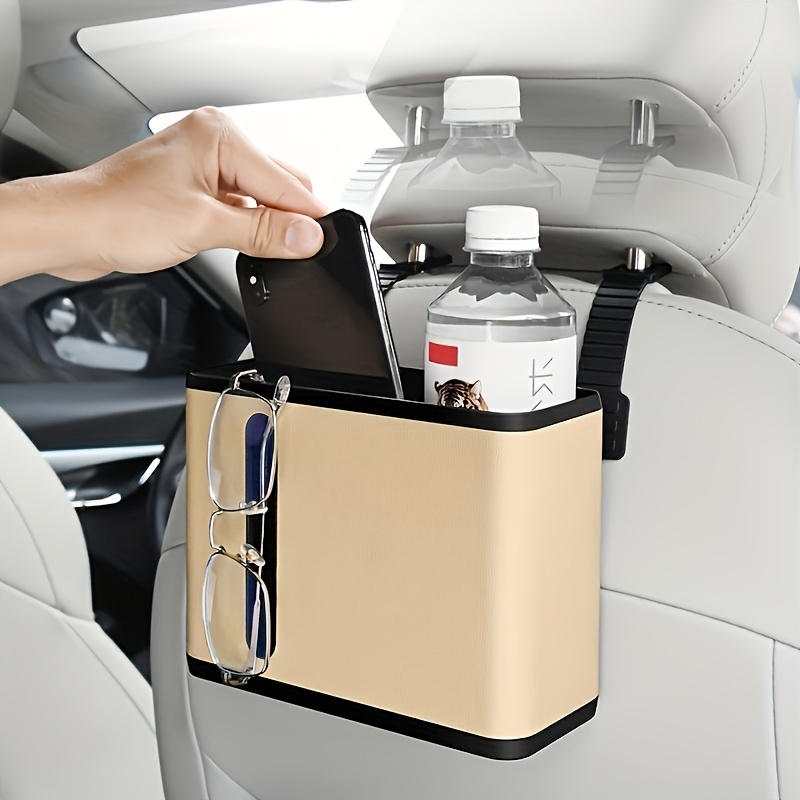 Soporte para caja de pañuelos de coche, servilleta de papel para Interior  de coche, bolsa para Tesla Tmvgtek Accesorios para autos y motos