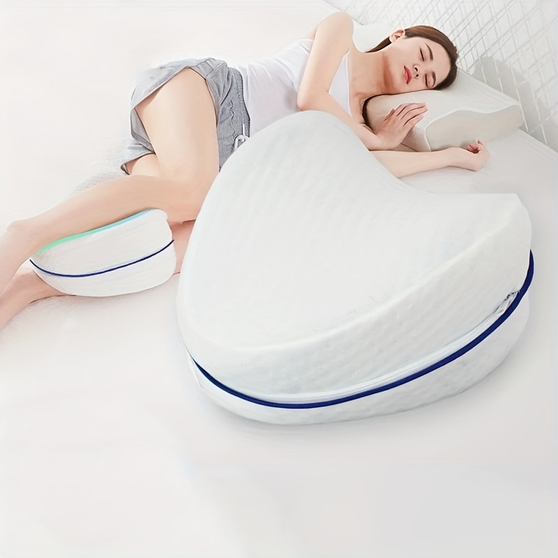 Relax Half Moon Pillow For Legs Knees Lower Back And Head - Temu
