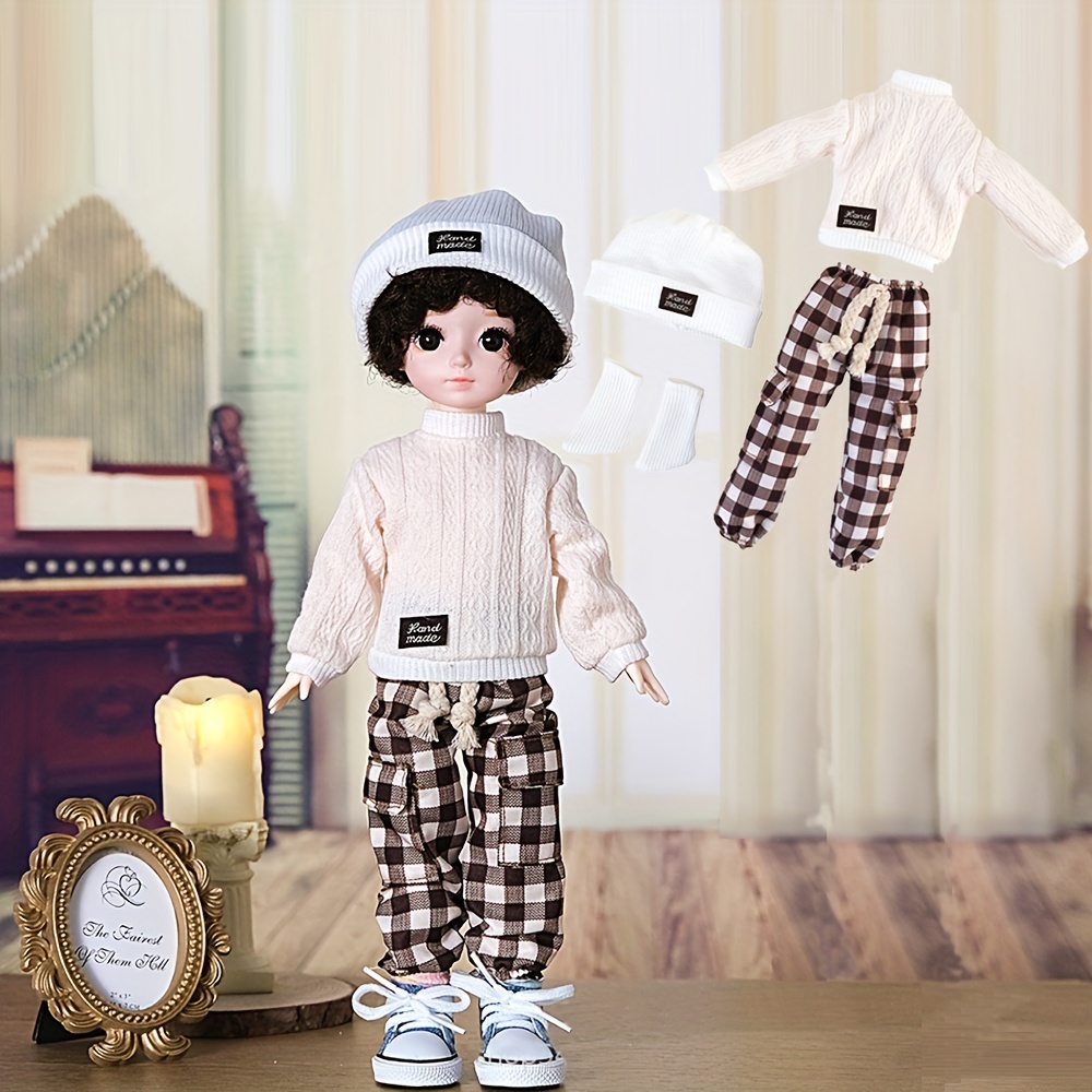Doll Sweater Doll Clothing Doll Doll Clothing Pants Hat - Temu Philippines