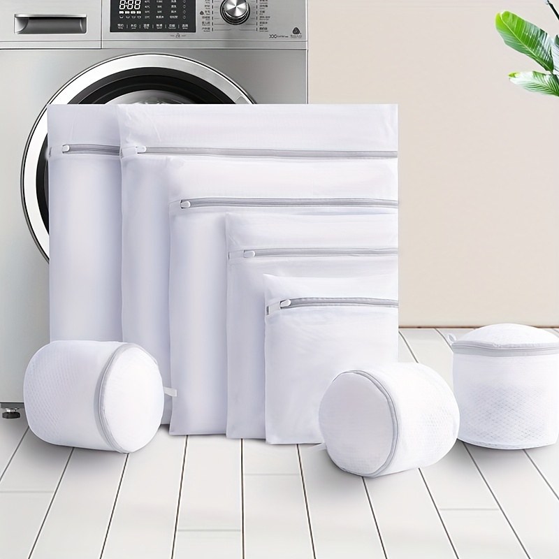 Mesh Laundry Bags Washing Machine Laundry Bag Household Fine - Temu