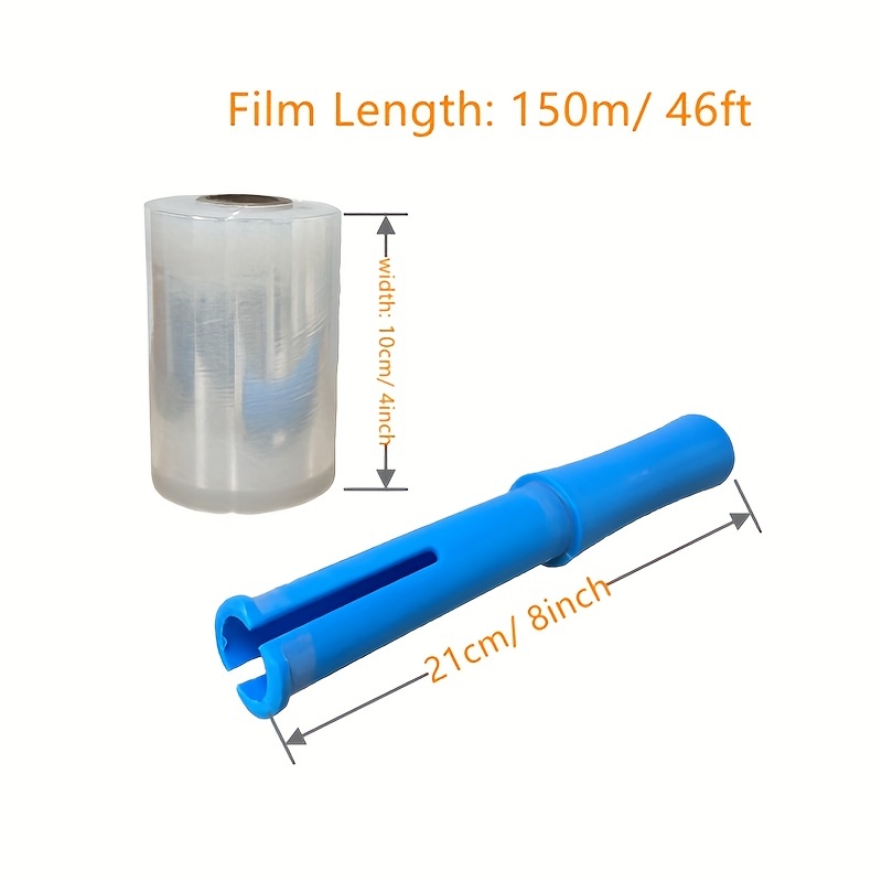 Rouleau film plastique pour palette 17 microns transparent