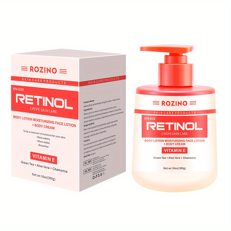 Green Tea Retinol Smoothing Body Lotion