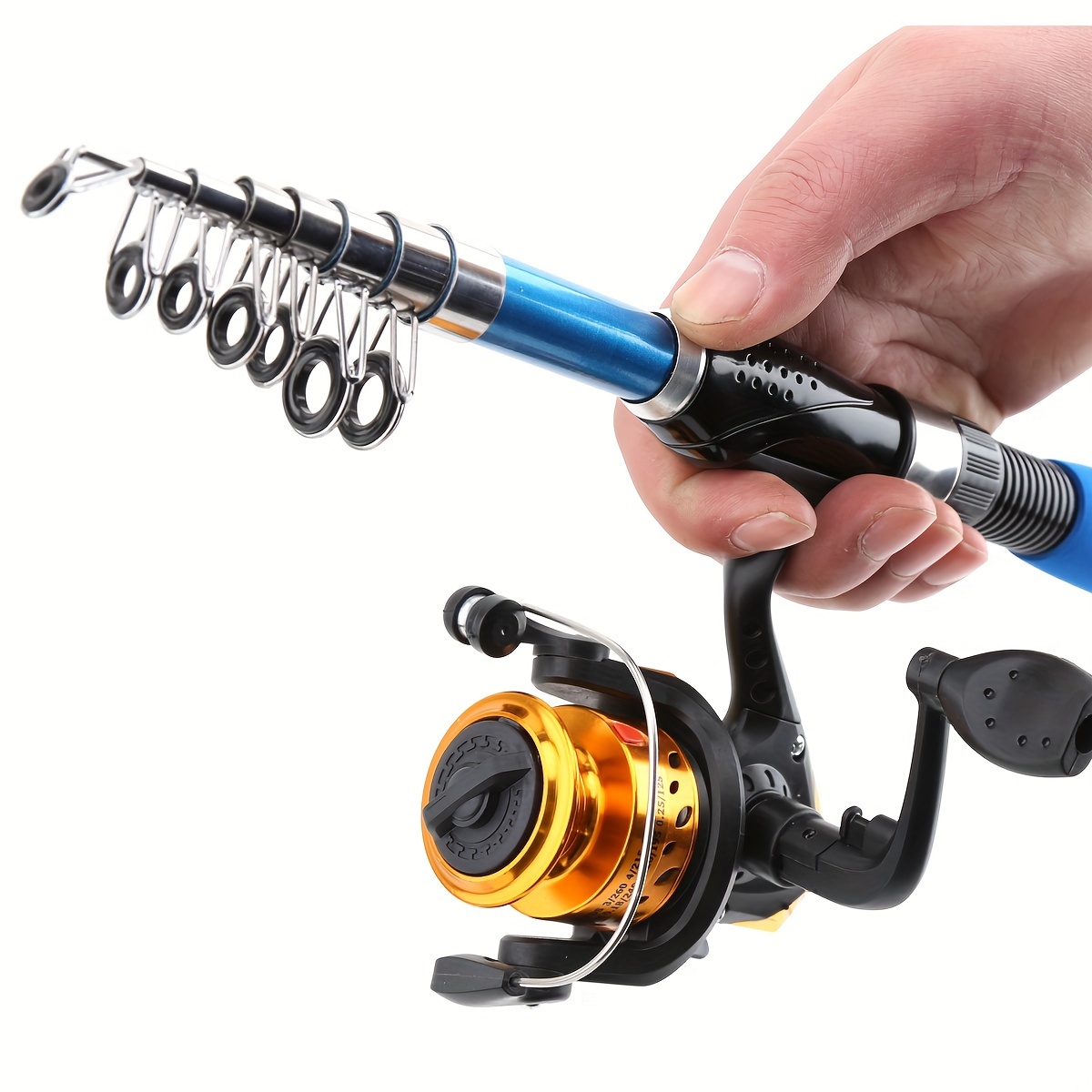 1 Set 66.93inch Telescopic Fishing Rod And Spinning Reel, Portable Fishing  Tackle Set With Storage Bag For Beginner