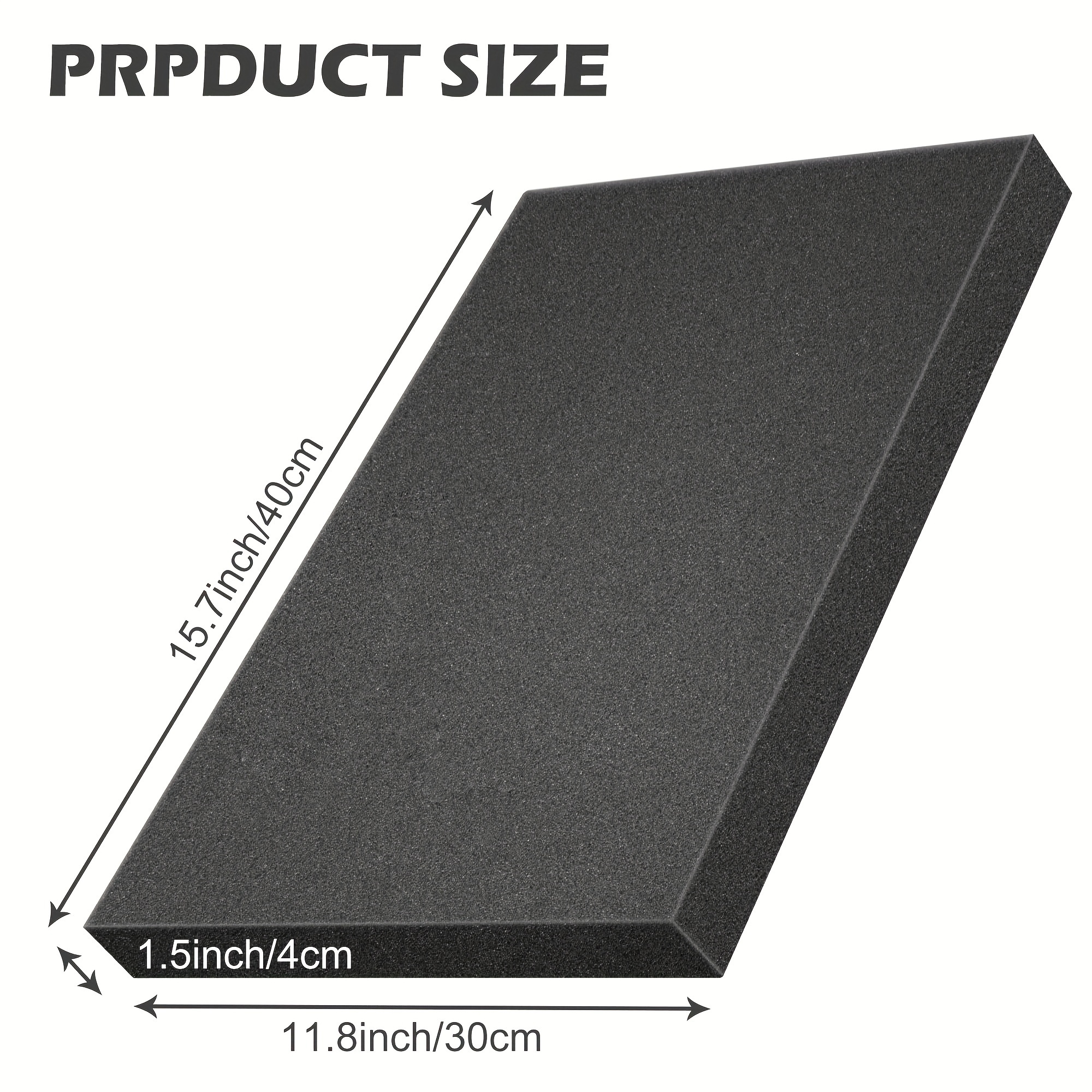 8 Pcs Packing Foam Sheets Customizable Polyurethane Foam Pad 0.5