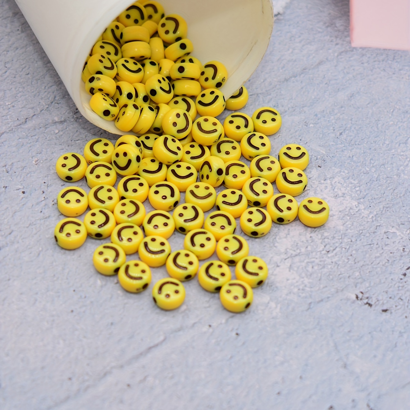 Yellow Bead String for DIY Bracelet and Necklace Making