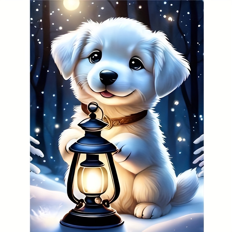 1pc Cartoon Dog Diamond Painting