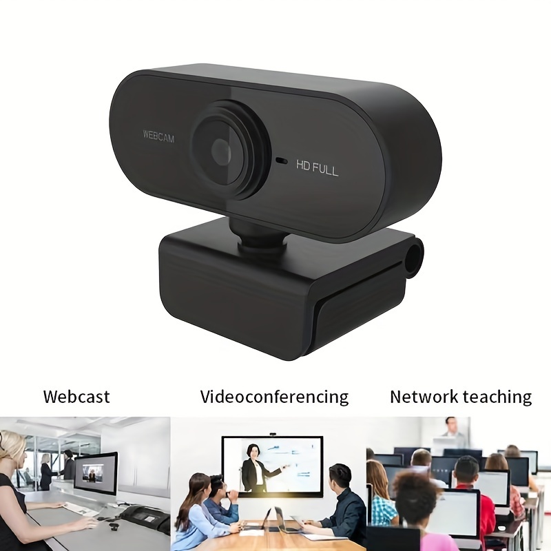 Webcam Camara Web Full Hd 1080p 2mp Usb Con Tripode – Ottech