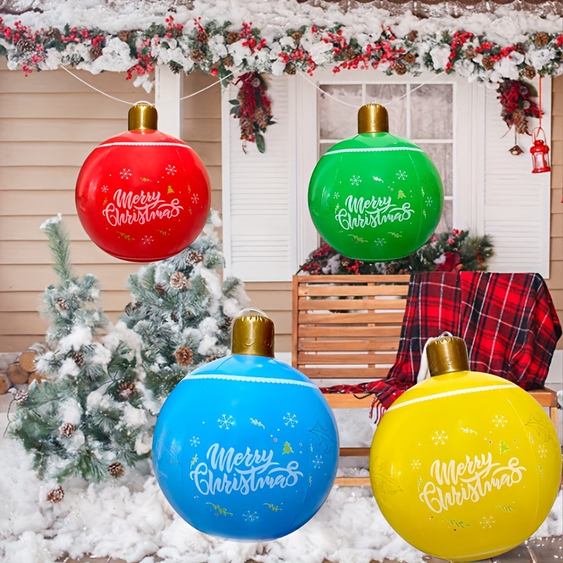 Christmas Inflatable Balloon Merry Christmas Decor Balloons