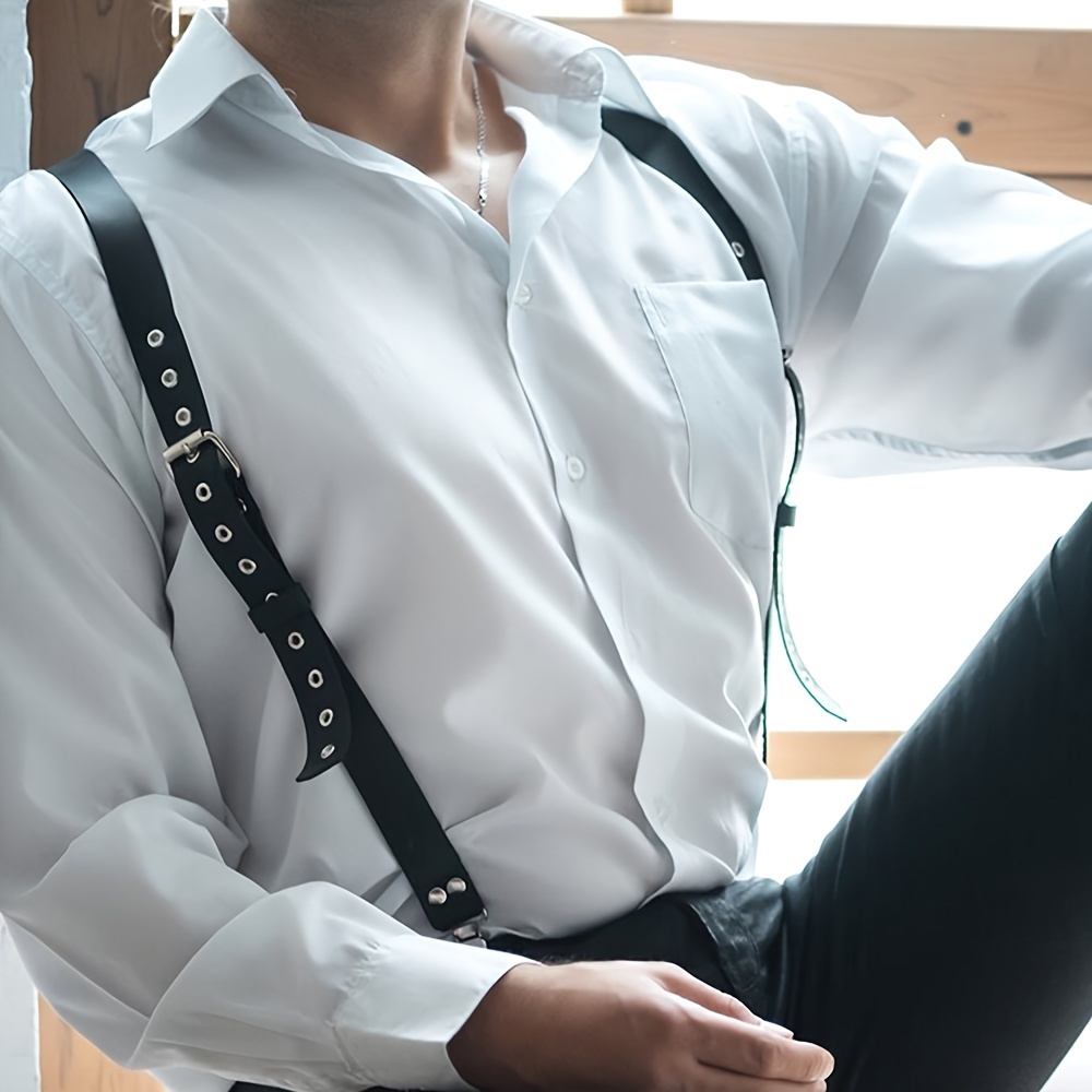 Mens Harness Suspenders - Temu